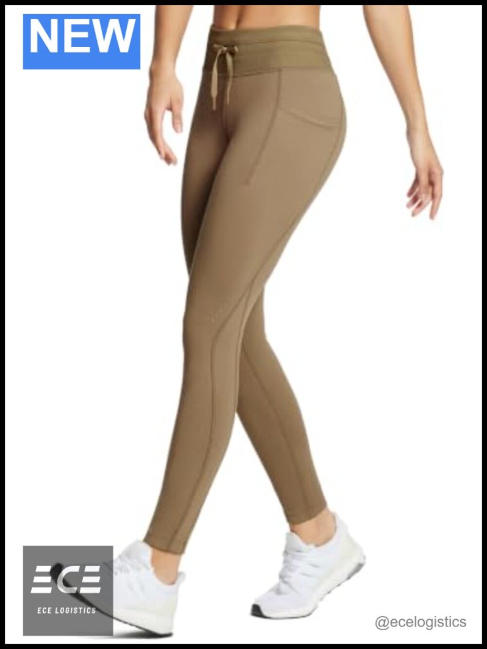 Fleece Lined Water Resistant High Waisted Leggings Hiking Pants